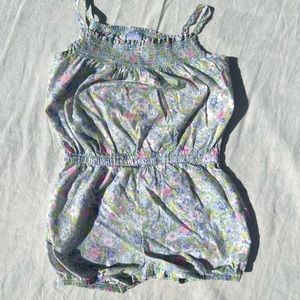 Floral summer baby romper 24 months